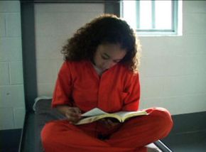 Cyntoia Brown at the Juvenile Detention Centre, Nashville.
